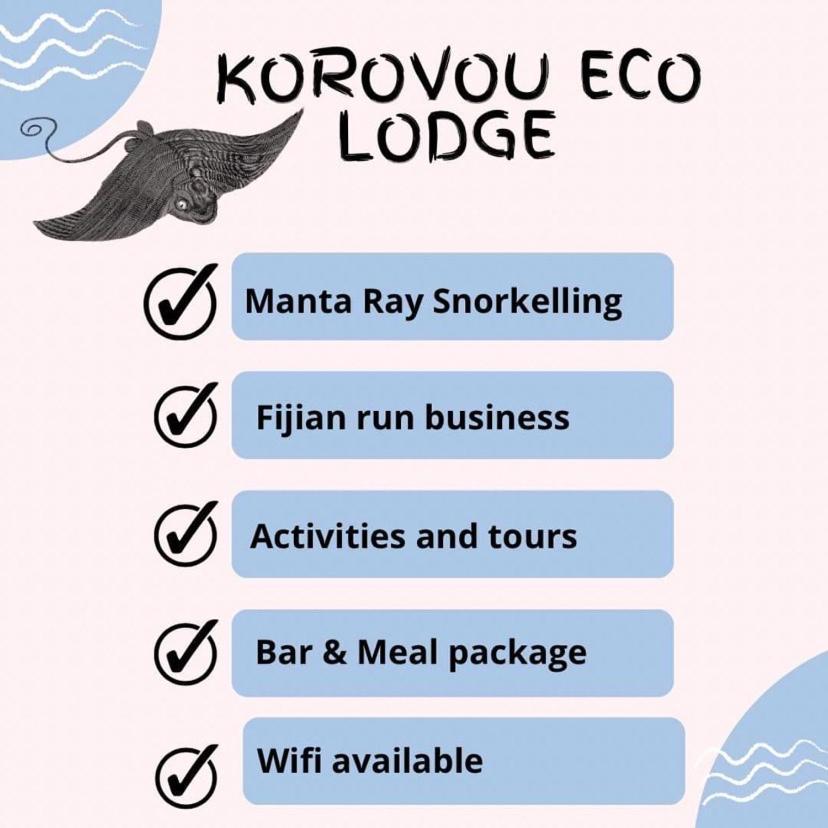 Naviti Island Korovou Eco Lodge מראה חיצוני תמונה